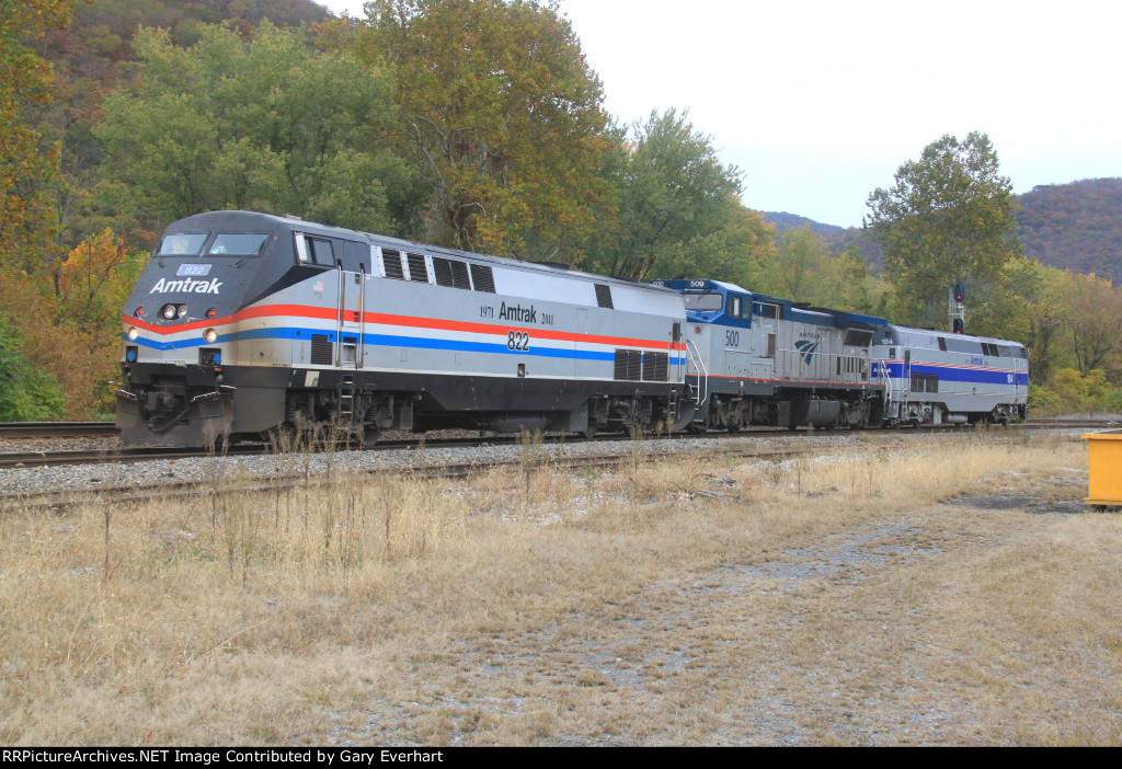 Trio of Amtrak Power